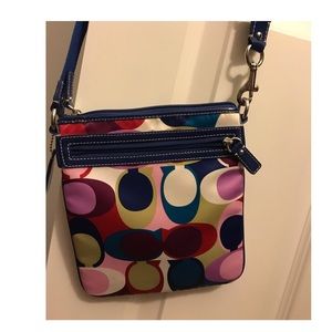 Coach Multicolor Crossbody Purse